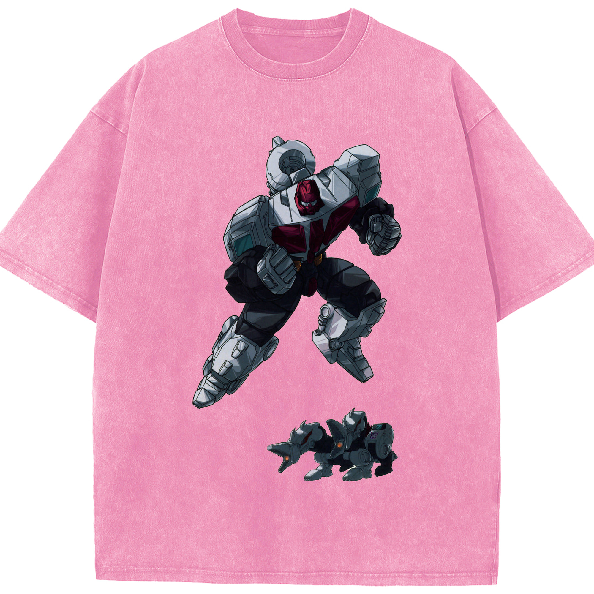 （画像用）  綿100% ヴィンテージ風 半袖Tシャツ（フロントプリント）